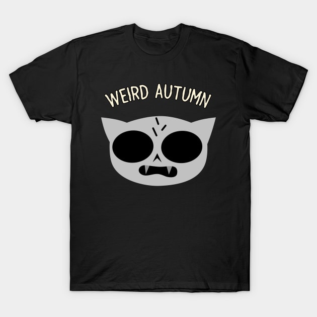 Night in the woods Weird Autum T-Shirt by MigiDesu